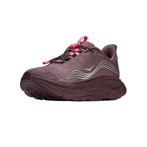 Hoka Clifton 11 GTX Kadın Koşu Ayakkabısı - Kahve-Mor