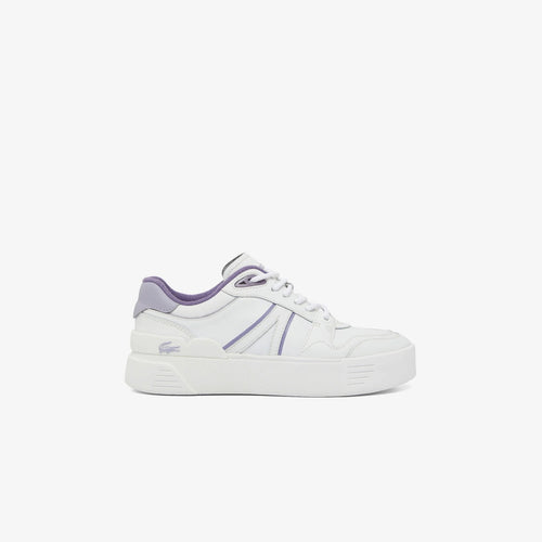 Lacoste L002 Evo Kadın Sneaker - Beyaz-Lila