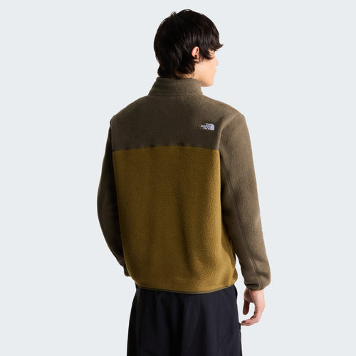 The North Face Yumiori Full Zip Erkek Polar - Kahve-Yeşil