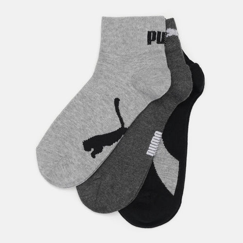 Puma Lifestyle Quarter 3 Pack Unisex Yarım Bilek Çorap - Çok Renkli