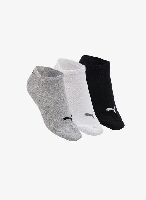 Puma Sneaker Plain 3 Pack Unisex Bileksiz Çorap - Çok Renkli