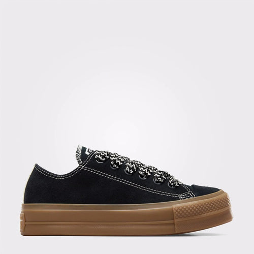 Converse Chuck Taylor All Star Lift Ox Kadın Sneaker - Siyah
