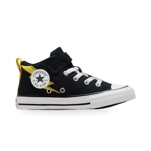 Converse Chuck Taylor All Star Malden Street 1V Mid Çocuk Sneaker - Siyah-Beyaz