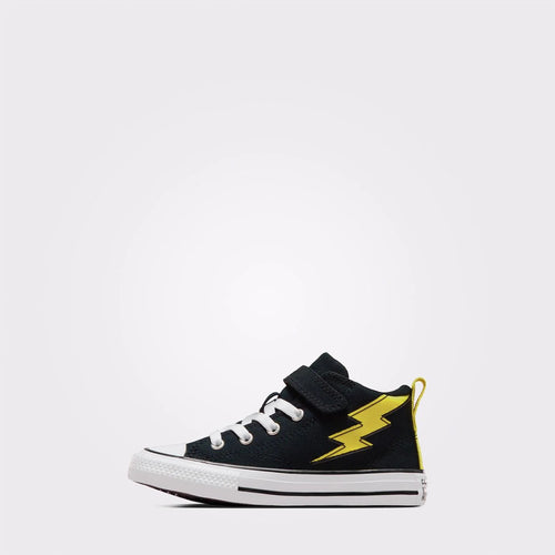Converse Chuck Taylor All Star Malden Street 1V Mid Çocuk Sneaker - Siyah-Beyaz