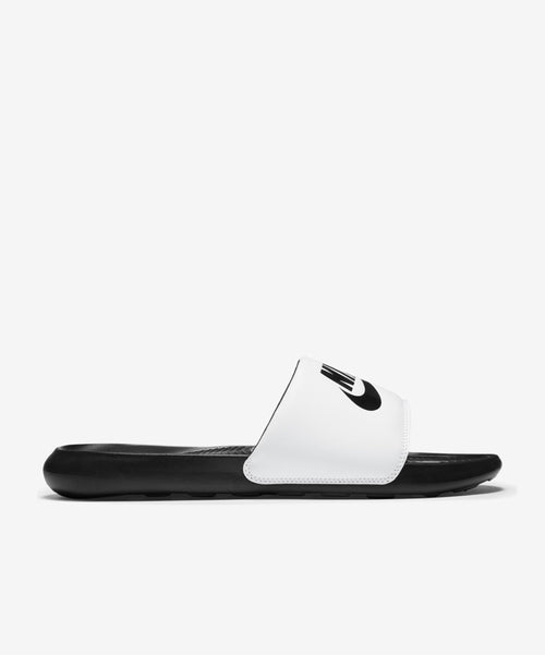 Nike Victori One Erkek Terlik - Siyah-Beyaz