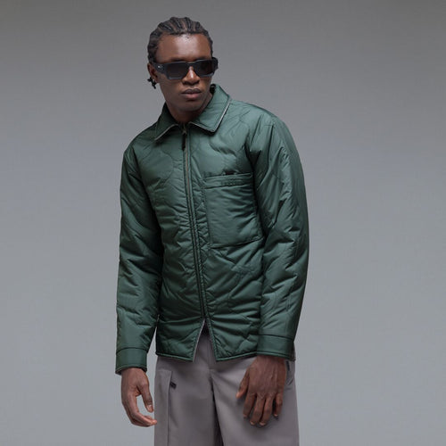 Oakley Off-Slope Solid Overshirt Unisex Ceket - Yeşil-Gri