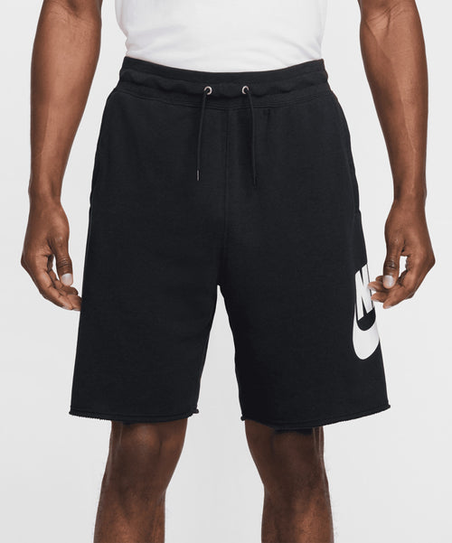 Nike Club Alumni French Terry Erkek Şort - Siyah