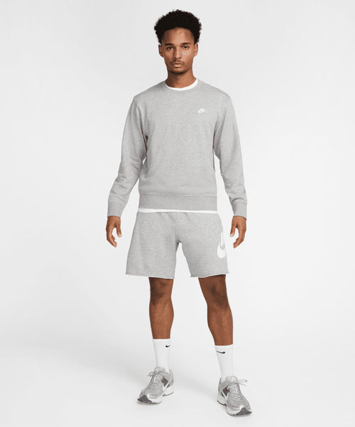 Nike Club French Terry Alumni Erkek Şort - Gri