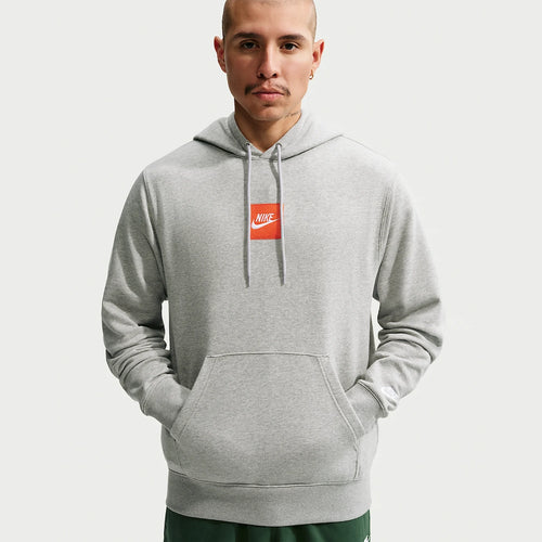 Nike Club French Terry Hoodie Erkek Sweatshirt - Gri