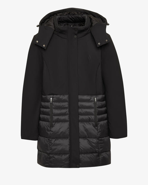 Skechers Outerwear Padded Kadın Mont - Siyah