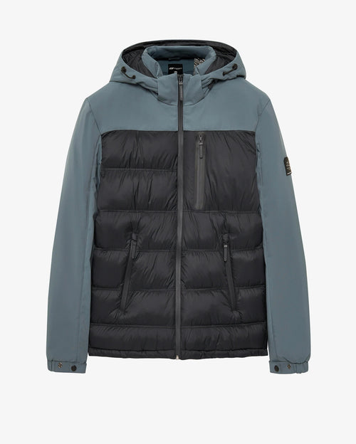 Skechers Outerwear Padded Erkek Mont - Siyah