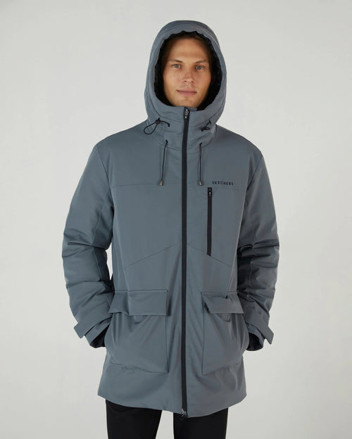 Skechers Outerwear Erkek Mont - Antrasit - görsel 2