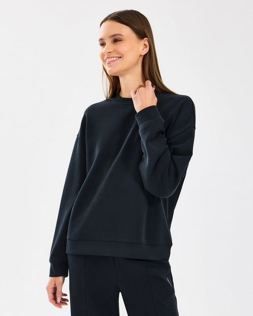 Skechers Lounge Loose Crew Neck Kadın Sweat - Siyah - görsel 2