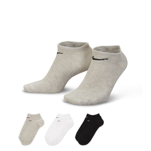 Nike Lightweight Training No-Show 3 Pack Unisex Bileksiz Çorap - Çok Renkli