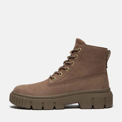 Timberland Greyfield Mid Lace Up Kadın Bot - Kahve