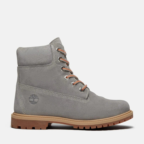 Timberland 6 Inch Lace Up Kadın Bot - Gri