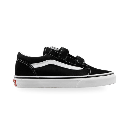 Vans Old Skool V Çocuk Sneaker - Siyah-Beyaz