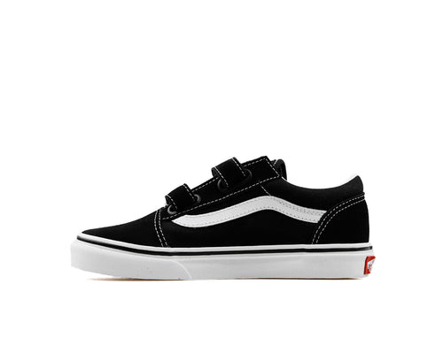 Vans Old Skool V Çocuk Sneaker - Siyah-Beyaz