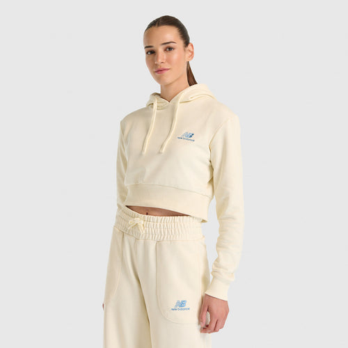 New Balance Lifestyle Kadın Sweat - Krem
