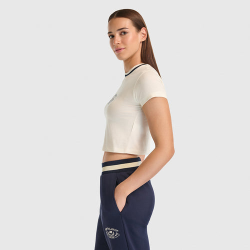 New Balance Lifestyle Kadın Tişört - Bej - görsel 2