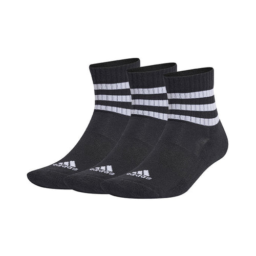adidas 3 Stripes C. SPW Mid 3P Unisex Çorap - Siyah