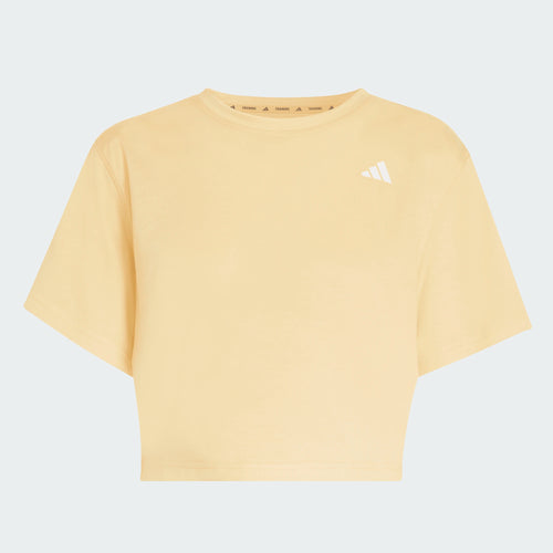 adidas Train Essentials Boxy Workout Kadın T-Shirt - Sarı