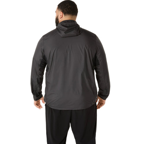 Asics Silver Jacket Erkek Yağmurluk - Siyah