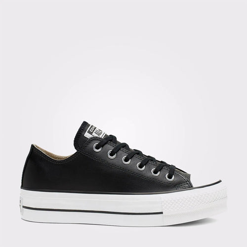 Converse Chuck Taylor All Star Leather Platform Kadın Sneaker - Siyah