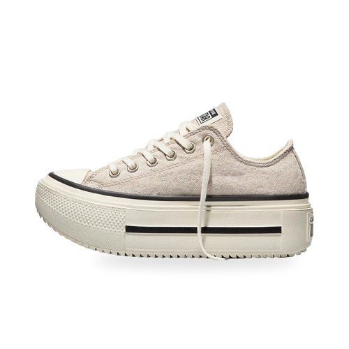 Converse Chuck Taylor All Star Lift Double Stack Platform Kadın Sneaker - Bej