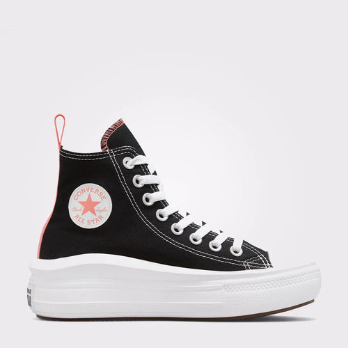 Converse Chuck Taylor All Star Move Canvas Platform Kadın Sneaker - Siyah