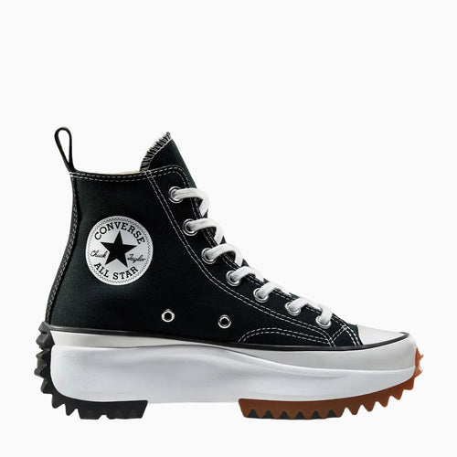 Converse Run Star Hike Canvas Platform Kadın Sneaker - Siyah