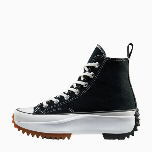 Converse Run Star Hike Canvas Platform Kadın Sneaker - Siyah