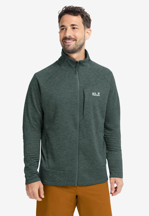 Jack Wolfskin Anytrail Fullzip Erkek Ceket - Haki