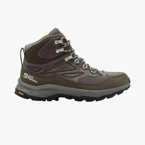 Jack Wolfskin Cyrox Texapore Low Erkek Bot - Yeşil-Gri