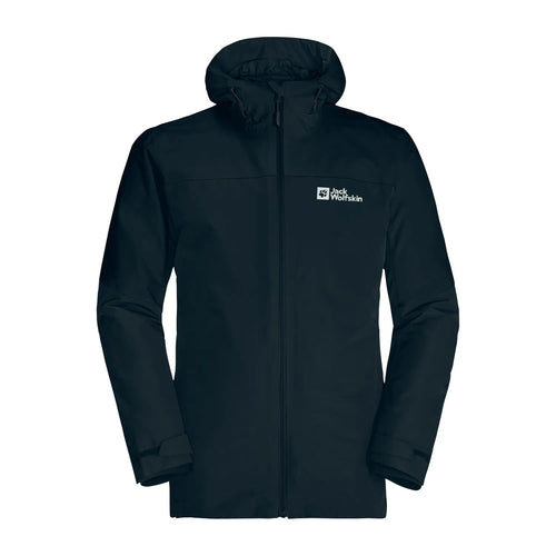 Jack Wolfskin Glaabach 3In1 Erkek Mont - Lacivert