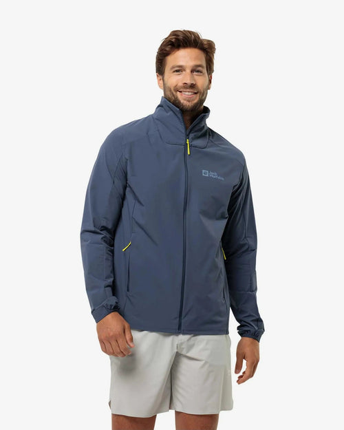 Jack Wolfskin Prelight Jacket Erkek Rüzgarlık - Mavi