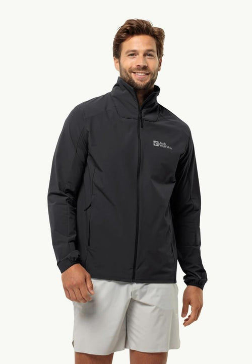 Jack Wolfskin Prelight Jacket Erkek Mont - Siyah