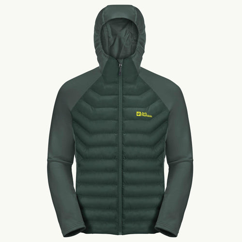 Jack Wolfskin Routeburn Pro Hybrid Erkek Ceket - Yeşil - görsel 2