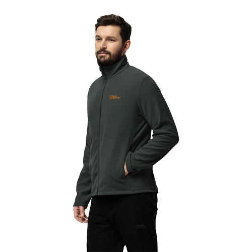 Jack Wolfskin Taunus Full Zipper Erkek Sweat - Yeşil - görsel 2