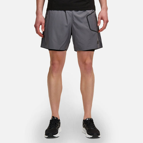 New Balance Lifestyle Erkek Şort - Antrasit