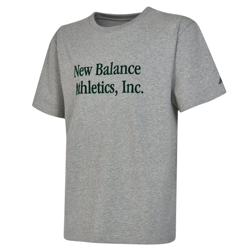 New Balance Lifestyle Erkek T-Shirt - Gri