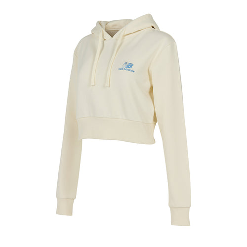New Balance Lifestyle Kadın Sweatshirt - Bej