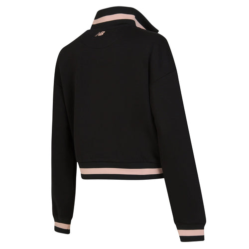 New Balance Full Zip Kadın Sweat - Siyah - görsel 2