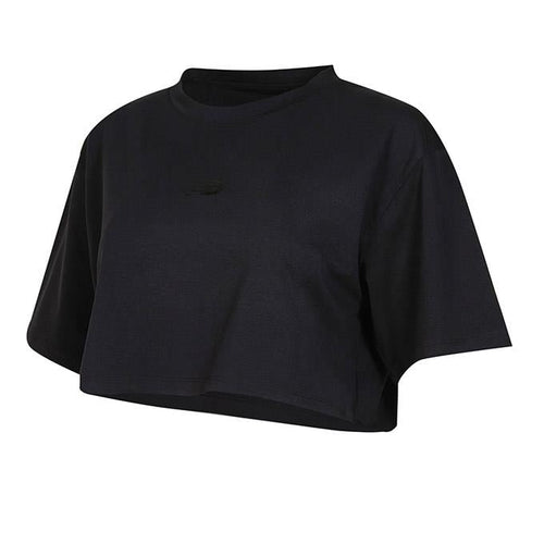 New Balance Lifestyle Kadın T-Shirt - Siyah