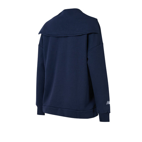 New Balance Lifestyle Kadın Sweat - Lacivert - görsel 2
