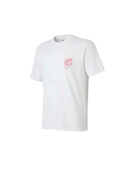 New Balance Lifestyle MNT1649-WT Erkek T-Shirt - Beyaz