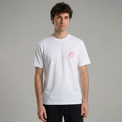 New Balance Lifestyle MNT1649-WT Erkek Tişört - Beyaz