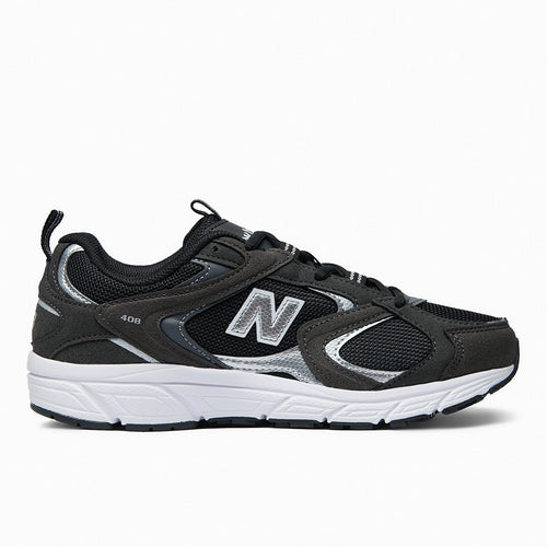 New Balance 408 Erkek Sneaker - Siyah-Beyaz