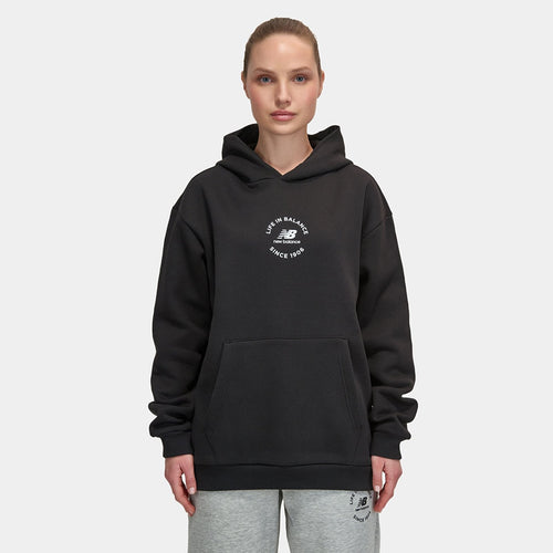 New Balance Lifestyle Erkek Sweat - Siyah - görsel 3