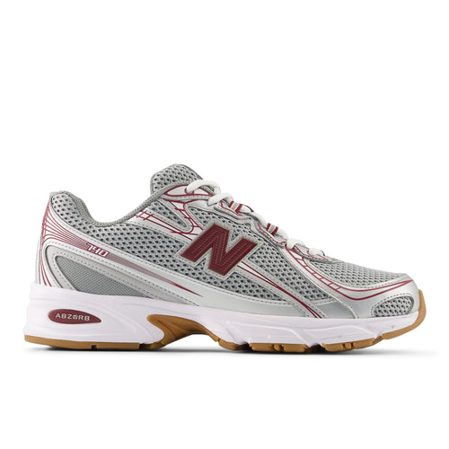 New Balance 740 Erkek Sneaker - Antrasit-Kırmızı